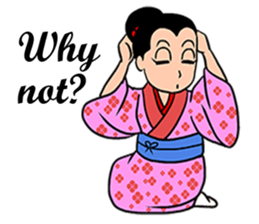 Samurai Lady sticker #7776993