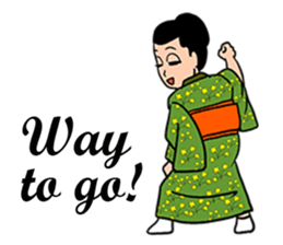 Samurai Lady sticker #7776998