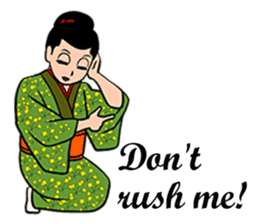 Samurai Lady sticker #7777001