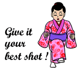 Samurai Lady sticker #7777005