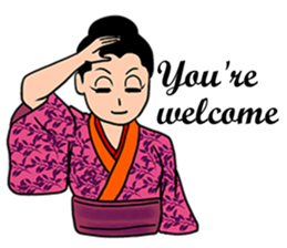 Samurai Lady sticker #7777027