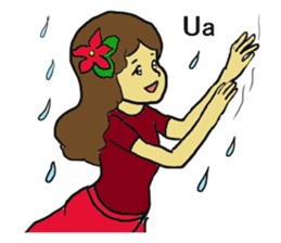 We love Hawaii sticker #7777136