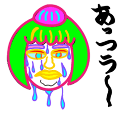 hip hop samurai sticker #7777208