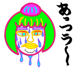 hip hop samurai sticker #7777208