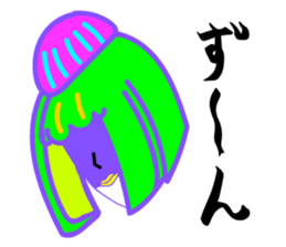 hip hop samurai sticker #7777211