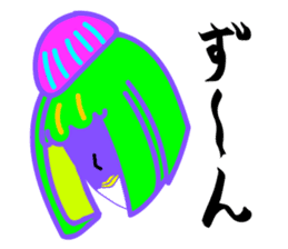 hip hop samurai sticker #7777211