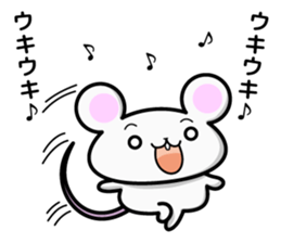 mouse and daily life sticker #7777499