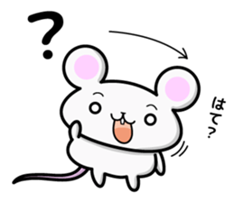mouse and daily life sticker #7777503