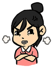Angry Wife sticker #7777537