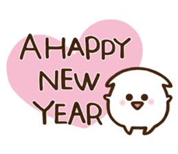 Japanese New Year & winter sticker sticker #7778308