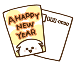 Japanese New Year & winter sticker sticker #7778311
