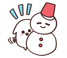 Japanese New Year & winter sticker sticker #7778328