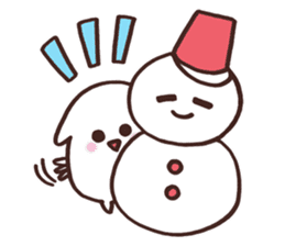 Japanese New Year & winter sticker sticker #7778328