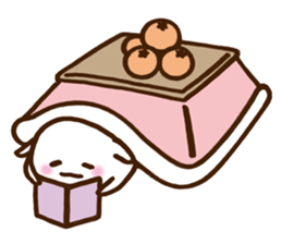 Japanese New Year & winter sticker sticker #7778331