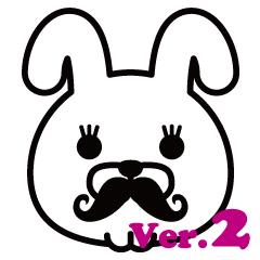 Mustache Rabbit Chan ~Ver.02~