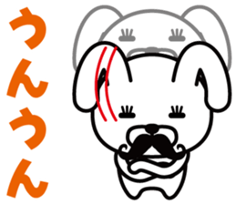 Mustache Rabbit Chan ~Ver.02~ sticker #7778990