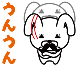 Mustache Rabbit Chan ~Ver.02~ sticker #7778990