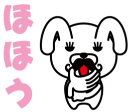 Mustache Rabbit Chan ~Ver.02~ sticker #7779022