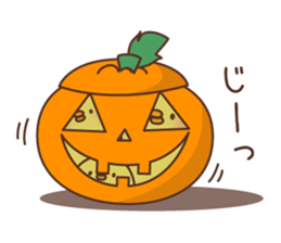 Halloween of an chicken. sticker #7779161