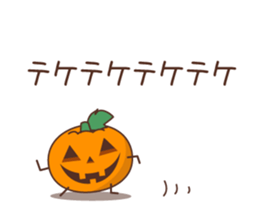 Halloween of an chicken. sticker #7779182