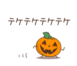 Halloween of an chicken. sticker #7779183