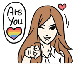 AsB - Rainbow Prince sticker #7779476