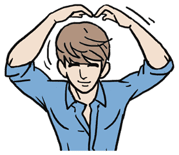 AsB - Rainbow Prince sticker #7779497