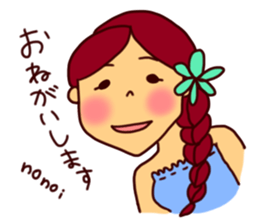 Aloooha!! sticker #7779594