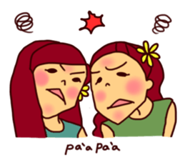 Aloooha!! sticker #7779617