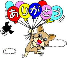 Cute Chihuahua dog sticker #7779945