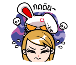 ayupan x Bloody Bunny sticker #7780158