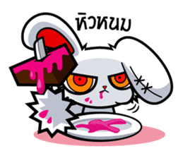 ayupan x Bloody Bunny sticker #7780173