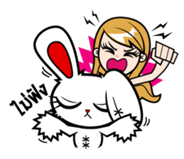 ayupan x Bloody Bunny sticker #7780176