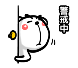 Bear of Eyebrows [Z] 04 sticker #7780766