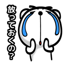 Bear of Eyebrows [Z] 04 sticker #7780772