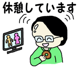 Salaryman K's everyday 2 sticker #7781877