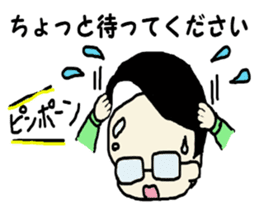 Salaryman K's everyday 2 sticker #7781878