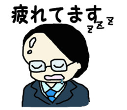 Salaryman K's everyday 2 sticker #7781883