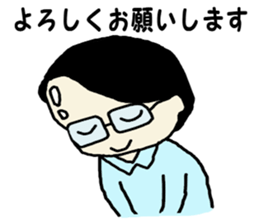 Salaryman K's everyday 2 sticker #7781899