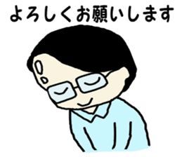 Salaryman K's everyday 2 sticker #7781899