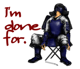 samurai of japan Stickers sticker #7781835