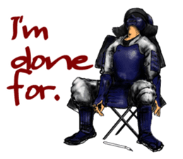 samurai of japan Stickers sticker #7781835