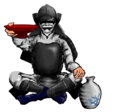 samurai of japan Stickers sticker #7781838