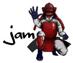 samurai of japan Stickers sticker #7781854