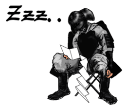 samurai of japan Stickers sticker #7781855
