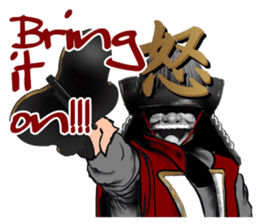 samurai of japan Stickers sticker #7781858