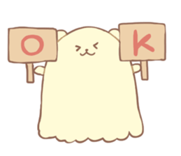Polar bear Ghost sticker #7782032