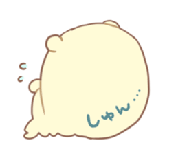 Polar bear Ghost sticker #7782042
