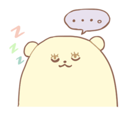 Polar bear Ghost sticker #7782051