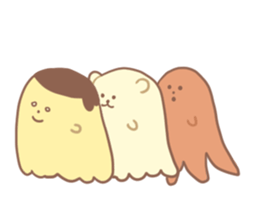 Polar bear Ghost sticker #7782064